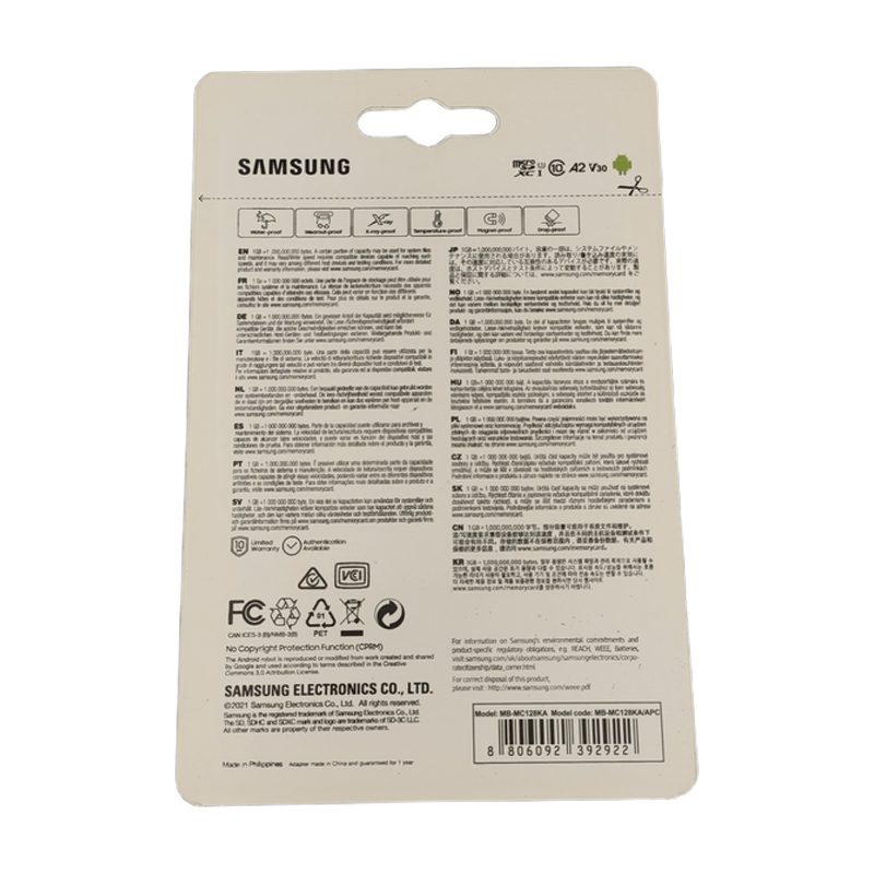 Карта памяти Memory Card Micro SD CF TF SAMSUNG EVO Plus