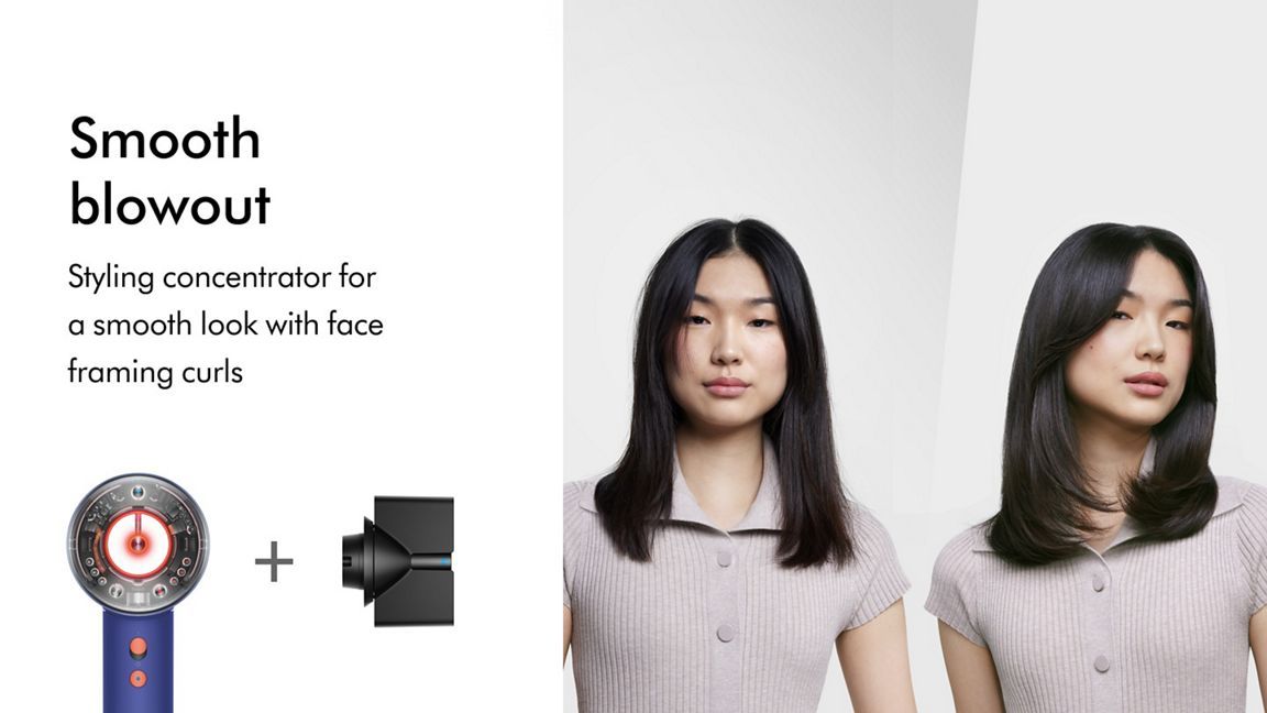 Бытовой фен dyson supersonic nural hair dryer HD16