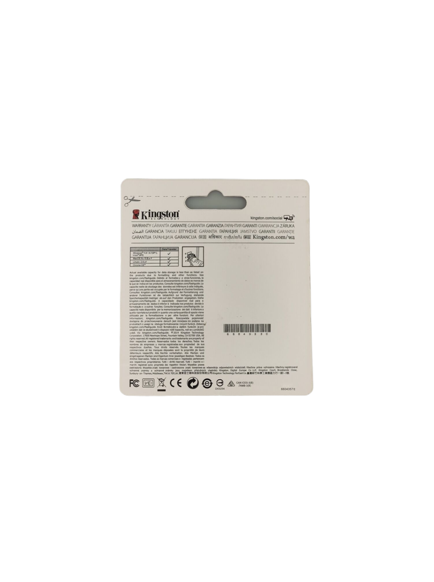 USB-флеш-накопитель Флешка Kingston DataTraveler SE9 USB 3.1/3.0/2.0