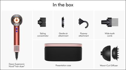 Бытовой фен dyson supersonic nural hair dryer HD16