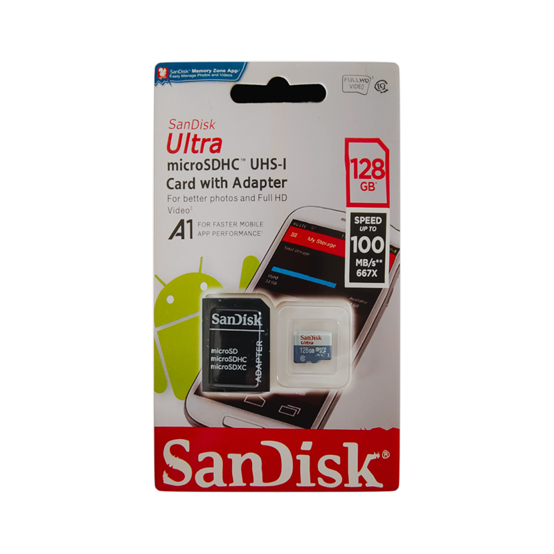 Карта памяти Micro SD CF TF SanDisk Ultra SDHC SDXC UHS-I Adapter A1