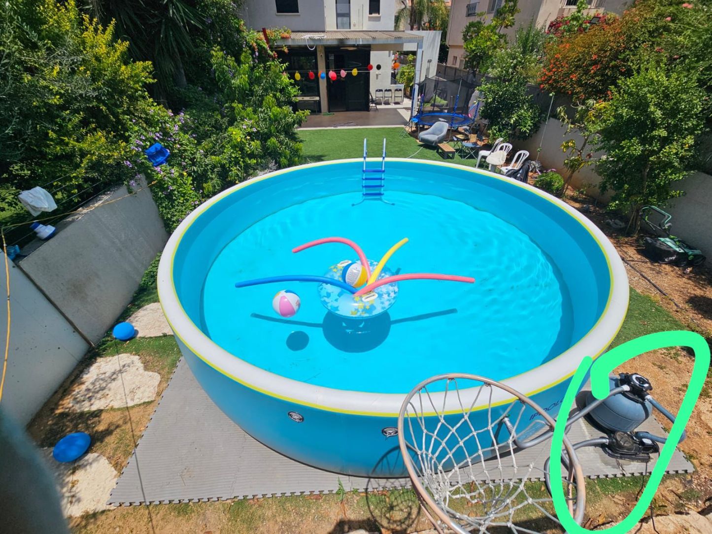 IPOOLGO POOL HOT SALE WITH MANUAL PUMP AND REPAIR KIT FREE SHIPPING