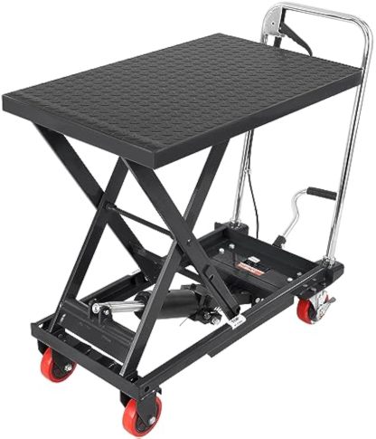 Hydraulic Lift Table Cart