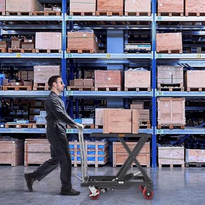 Hydraulic Lift Table Cart