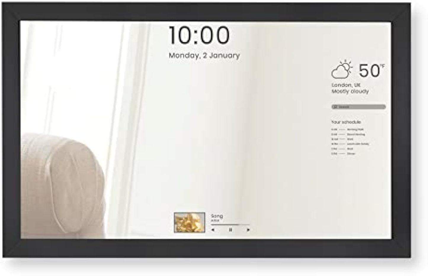 Display Interactive Touchscreen Digital Calendar