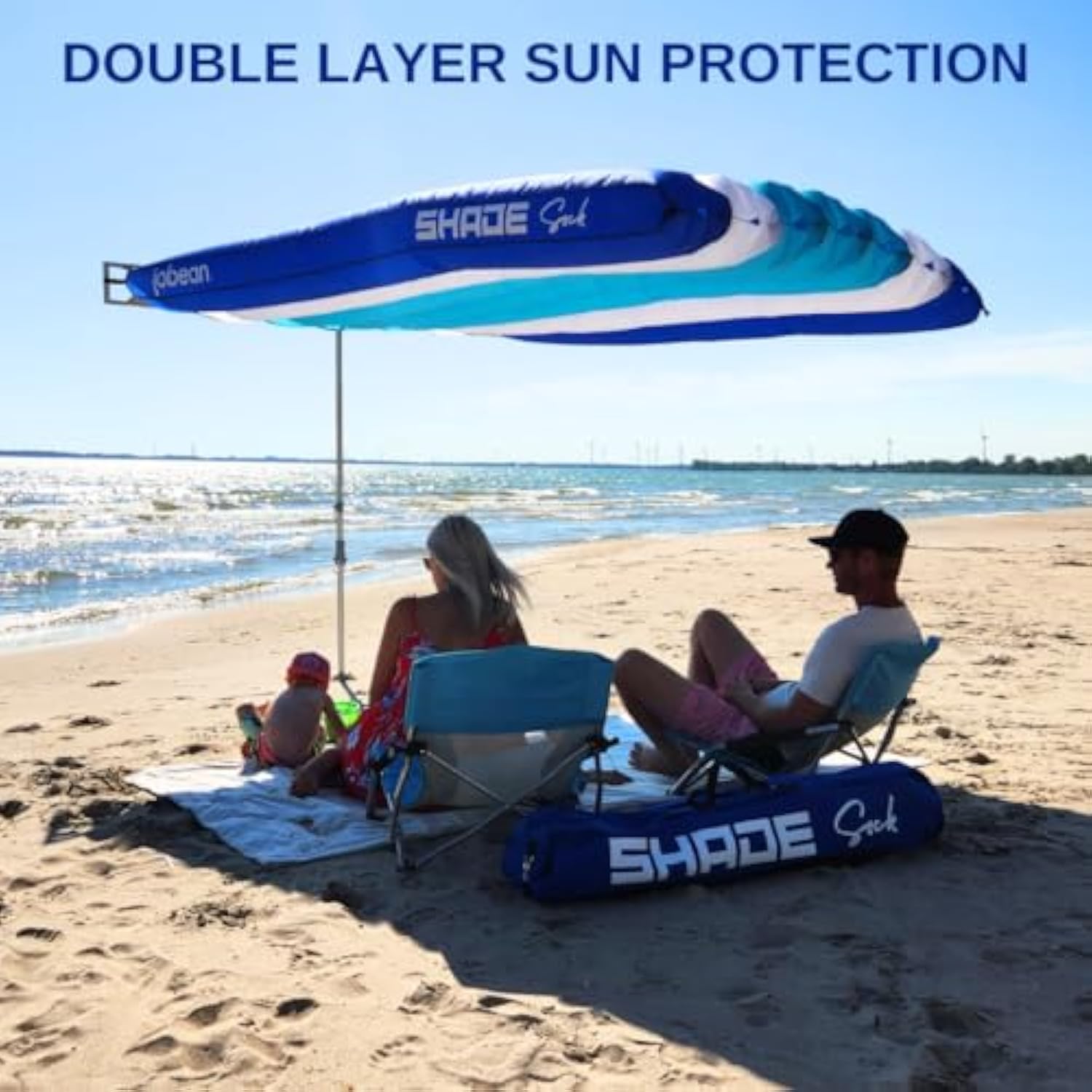  The World’s 1st Wind-Inflating, Beach Shade 