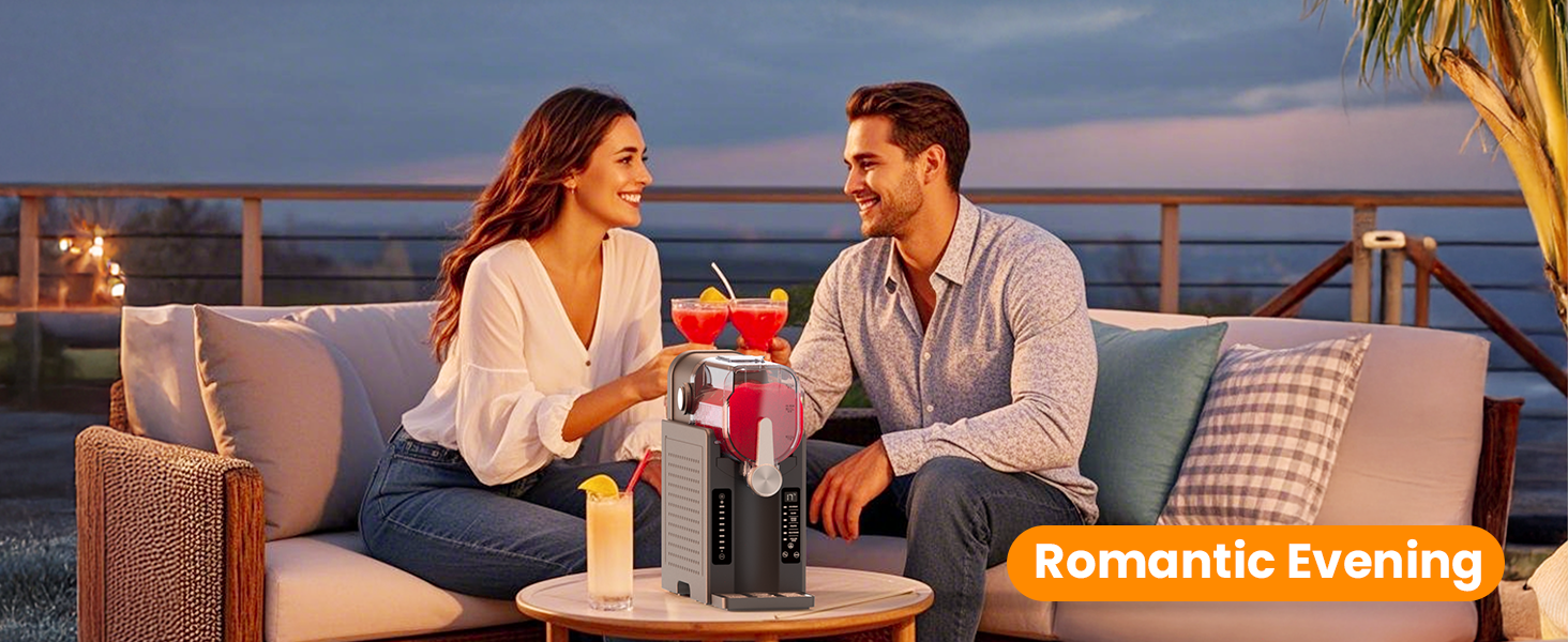 slushie machine commercial