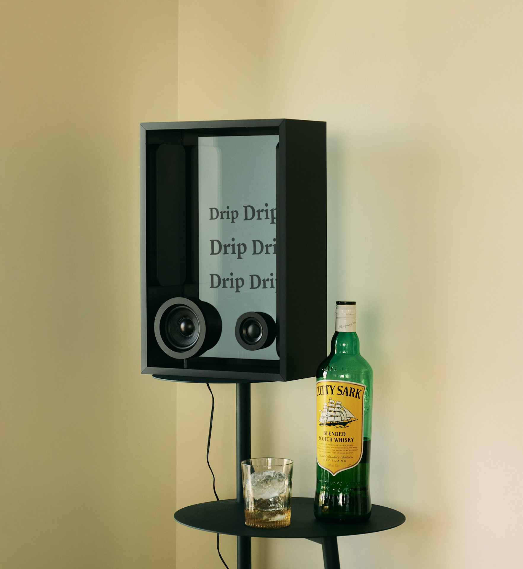 COTODAMA” SPEAKER BOX NIGHT BLACK