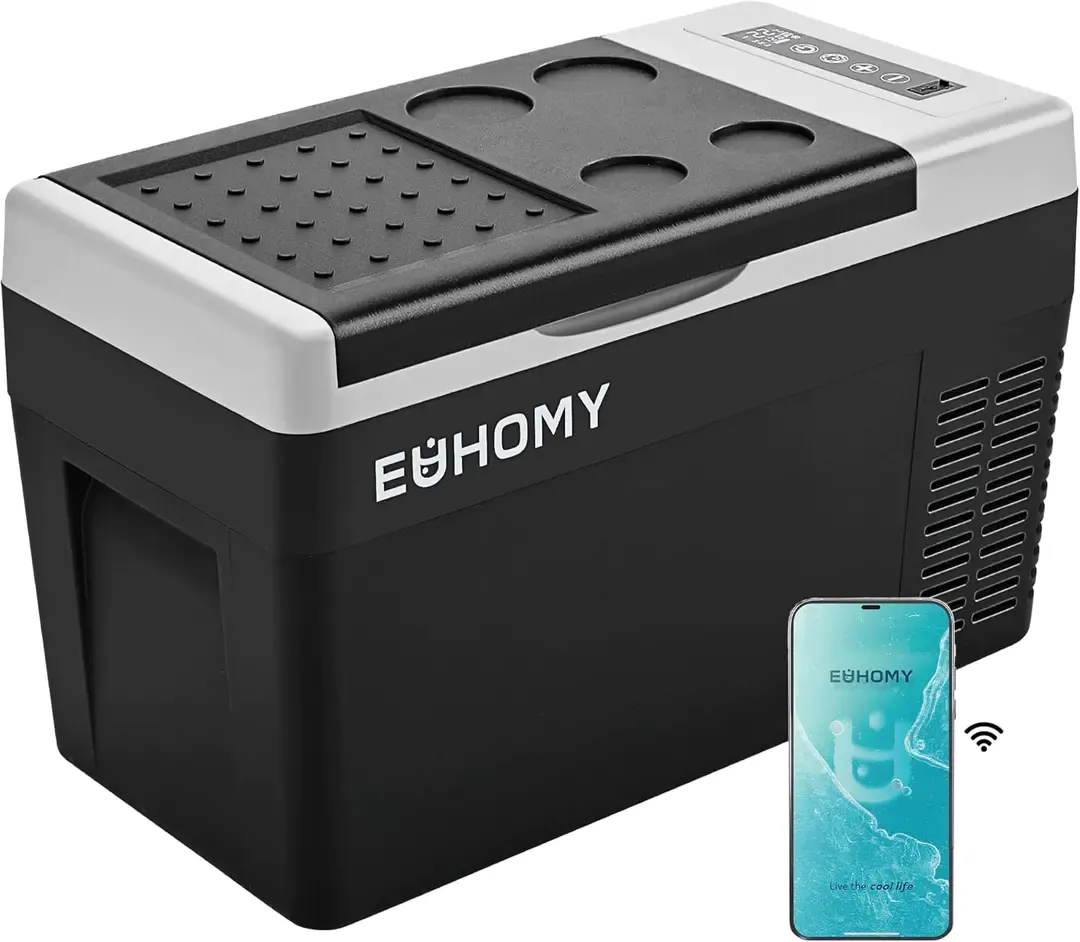 🎁Hot Sale⚡Car Refrigerator 12/24V DC 110-240V AC