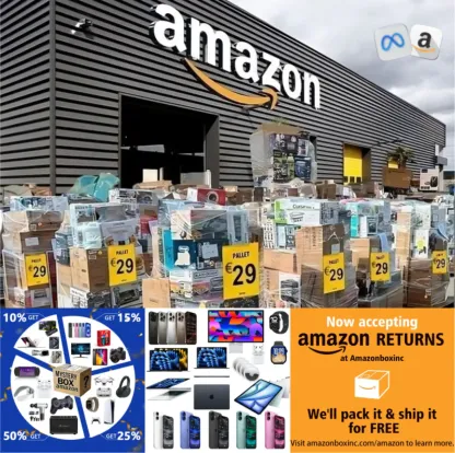 🎁💥⏰2025 Promotion Amazon Warehouse Return Pallets📱💻🎮 - Last Chance to Order!