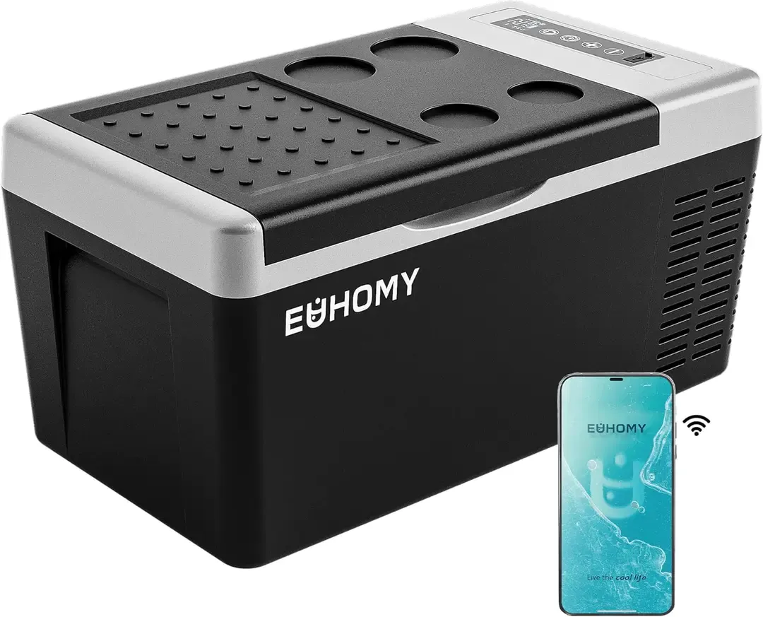 🎁Hot Sale⚡Car Refrigerator 12/24V DC 110-240V AC