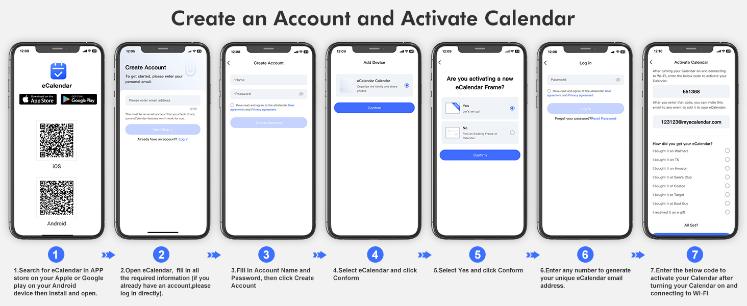 digital calendar