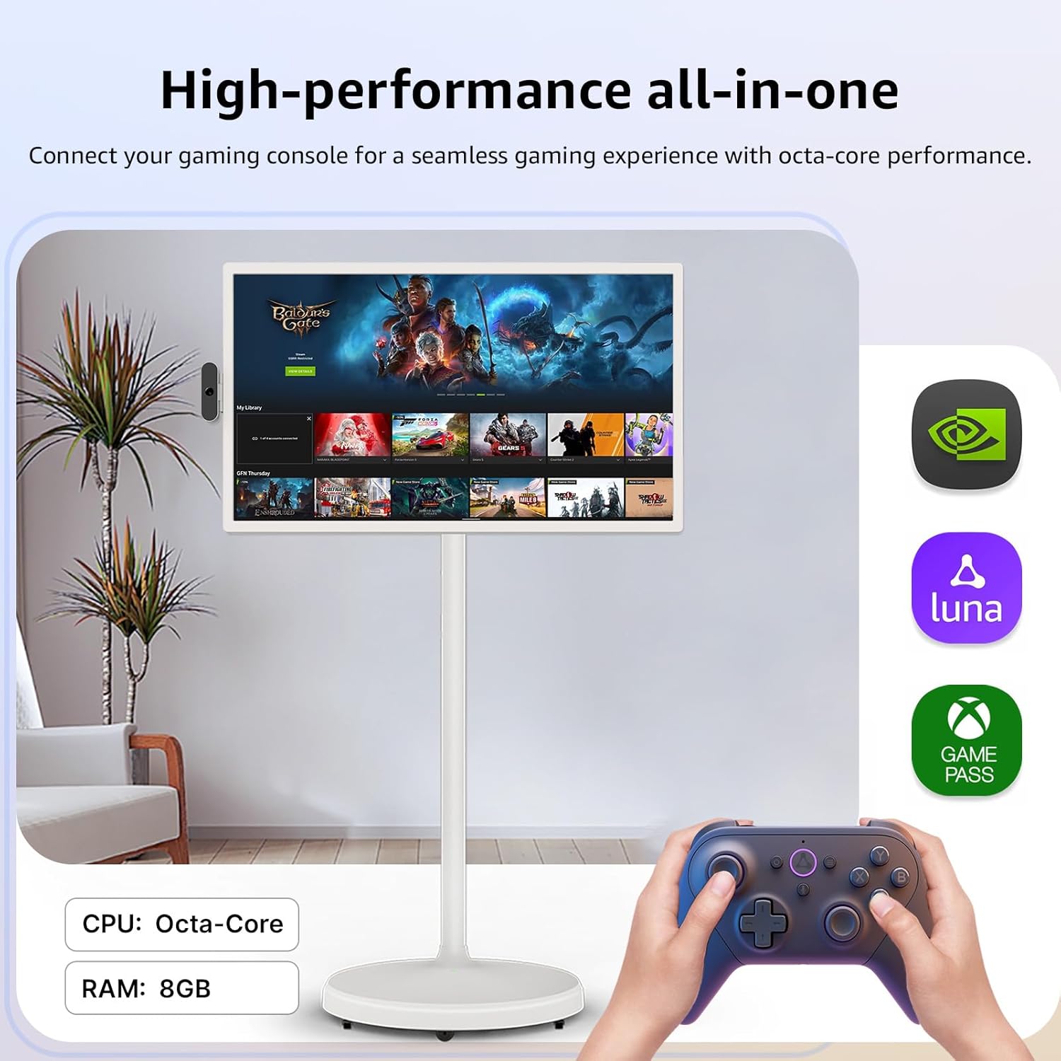 Mobile Wireless Touch Screen Smart Display