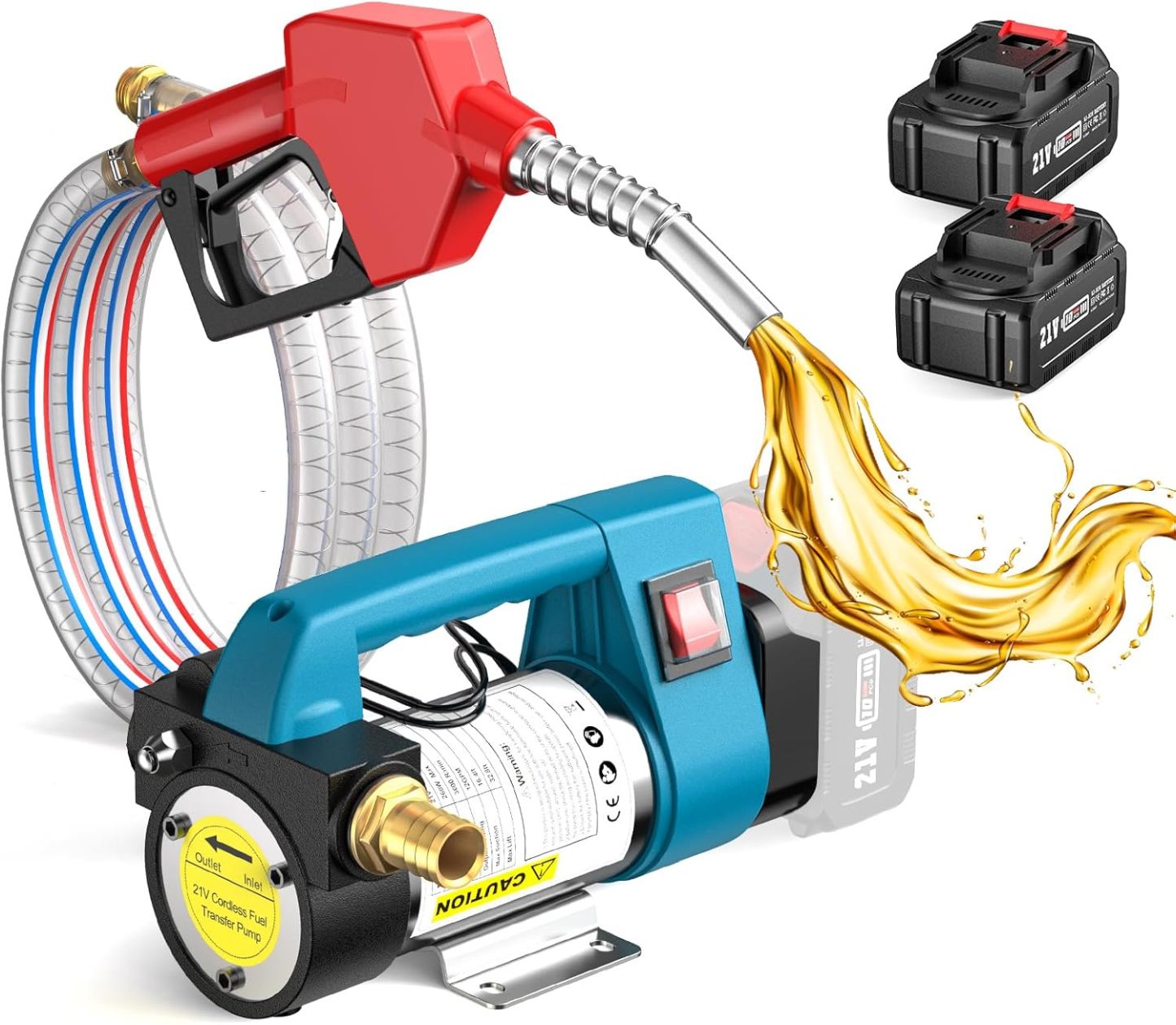 SEESII Fuel Transfer Pump Battery-Powered