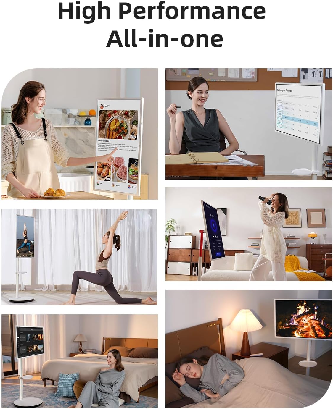 Mobile Wireless Touch Screen Smart Display