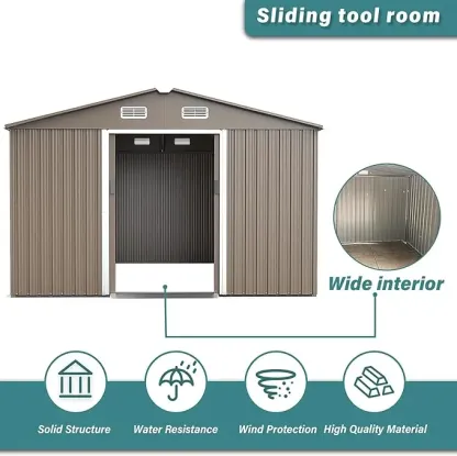 Gotland Outdoor Storage Shed