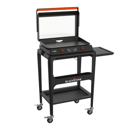 E-Series 22" Electric Tabletop Griddle with Cart