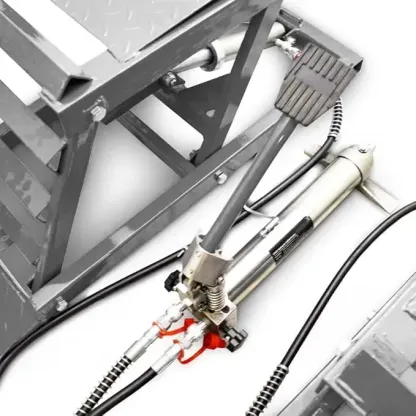 💥Per Pair Capacity Hydraulic Underbody Access Car Lift with Ramp - 3,000 lbs