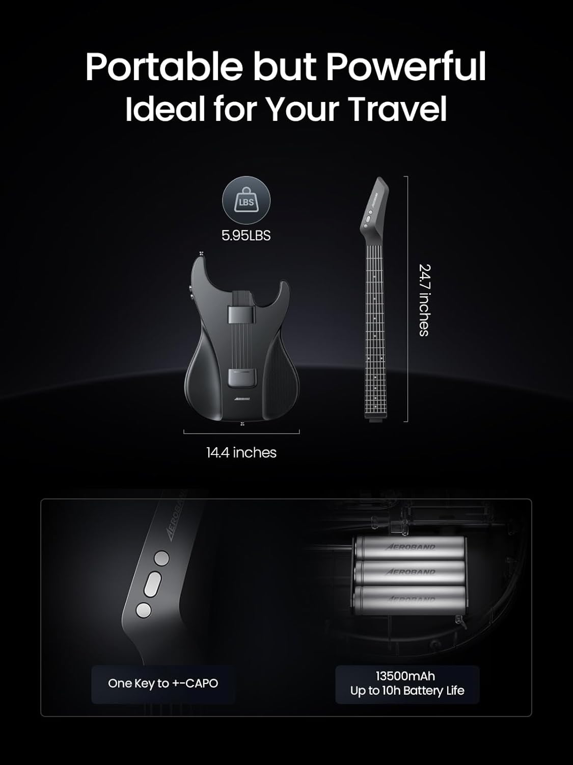Guitar Smart Guitar With Silicone Strings