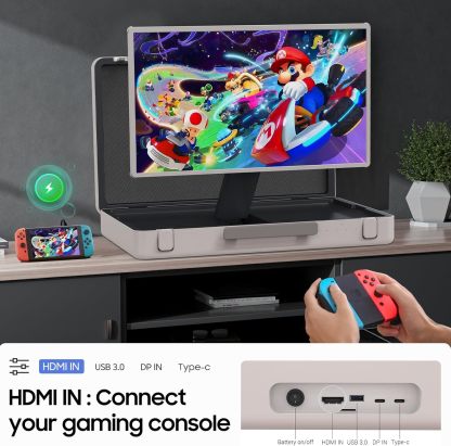 27-inch Smart Touchscreen Portable TV