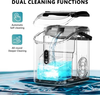 Ice Maker Countertop with Handle