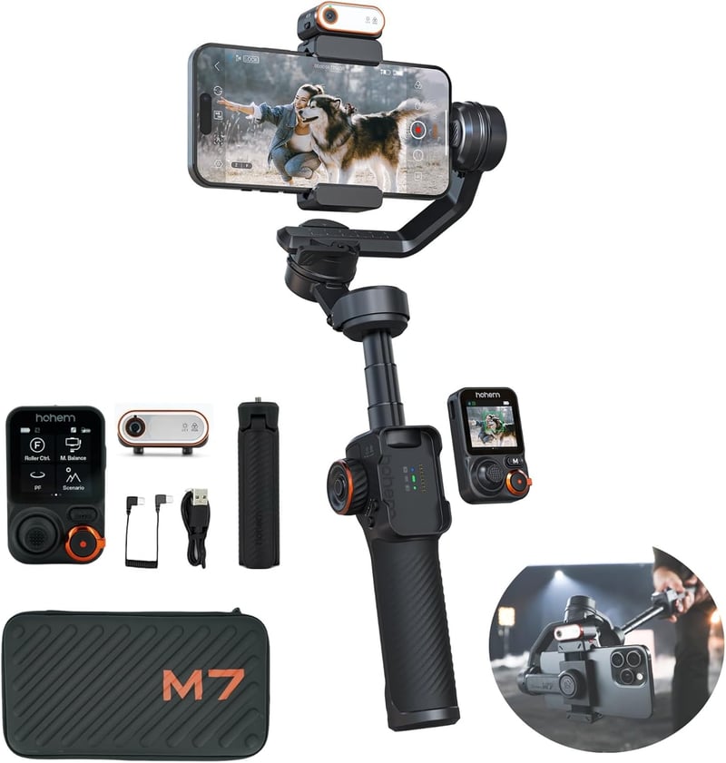 📹📱Hohem iSteady M7 Gimbal Stabilizer for Smartphone