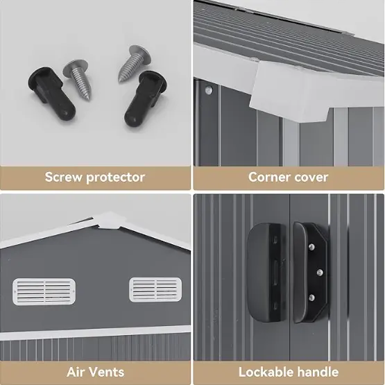 Gotland Outdoor Storage Shed