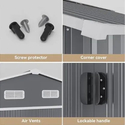 Gotland Outdoor Storage Shed