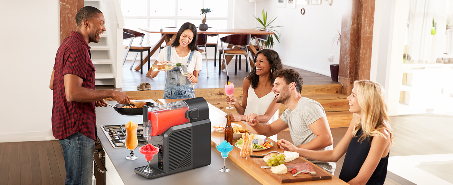 Slushie Machine Frozen Drink Maker Slushy Machine for Home slushee margarita Slushie Machine