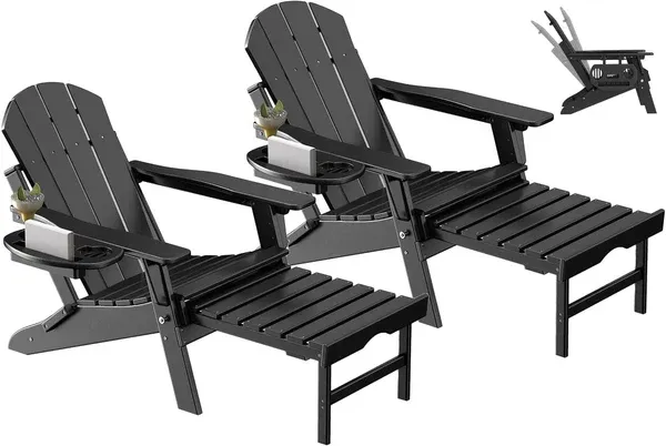 Adjustable Adirondack Lounge Chair