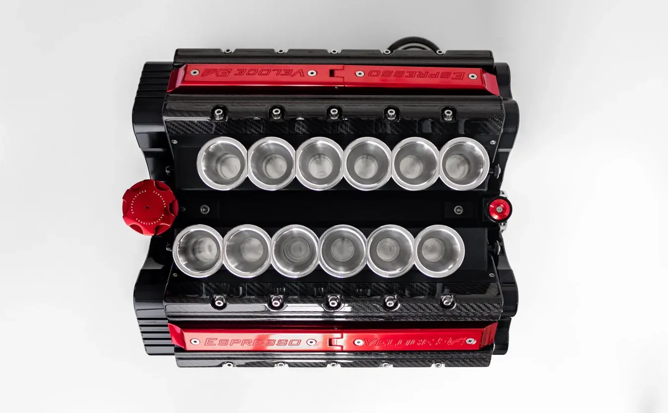 V12 NERO CARBONIO ESPRESSO MACHINE