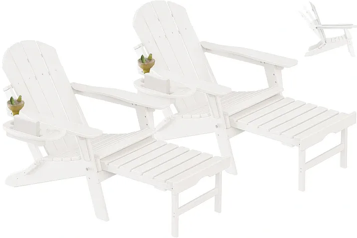 Adjustable Adirondack Lounge Chair