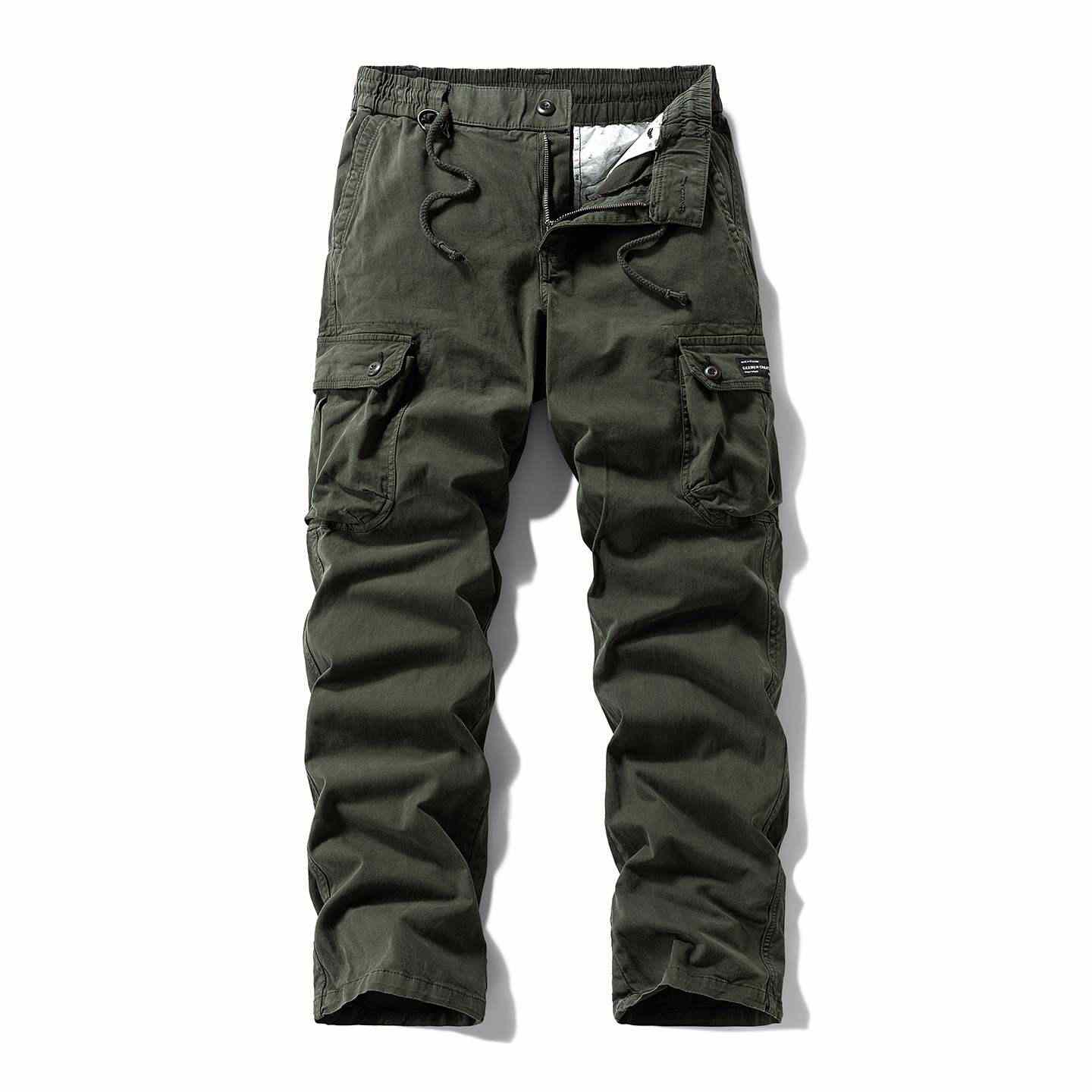 Vintage Washed Work Pants – Loose Tapered Fit for Work & Everyday Wear