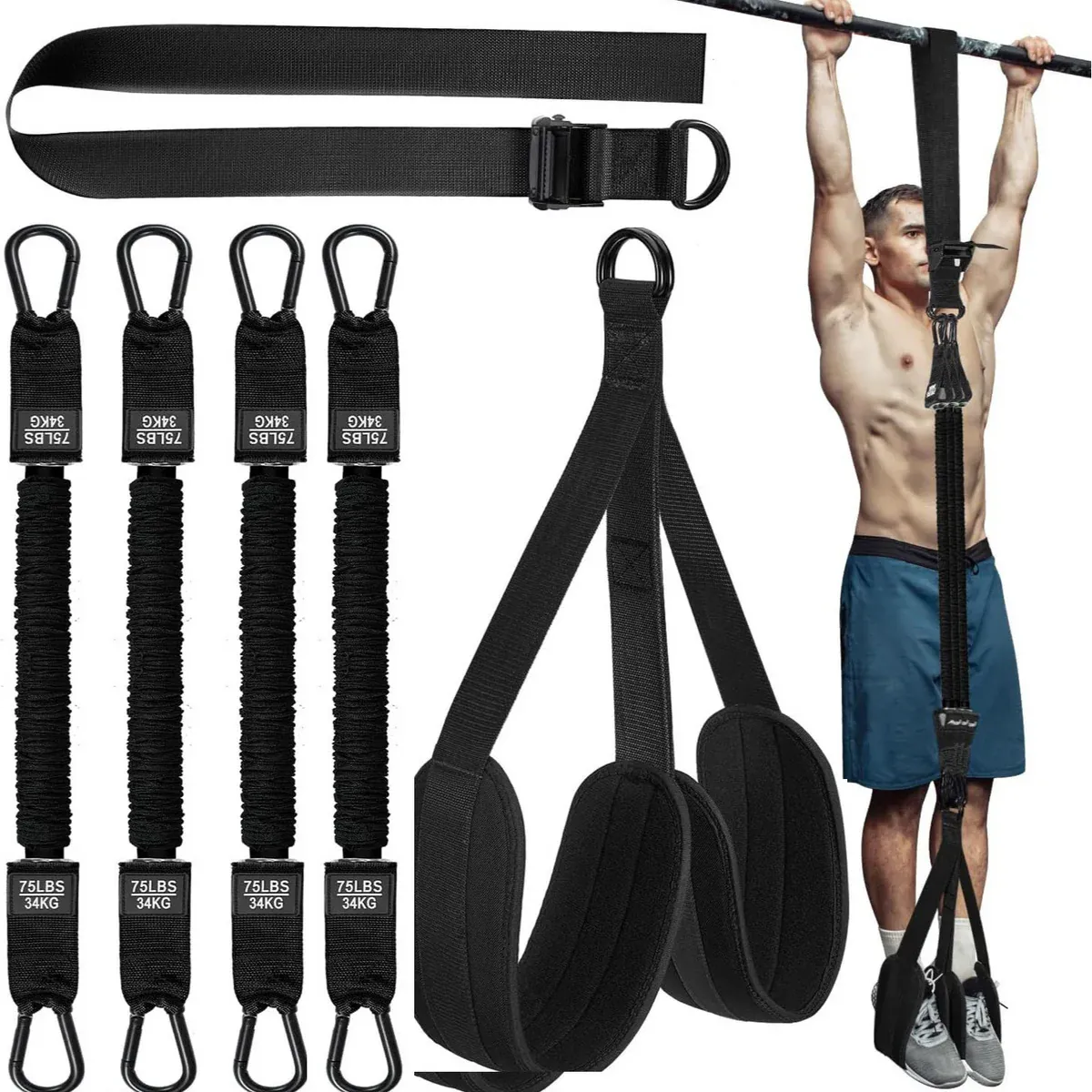 Heavy-duty Pull Up Workout Band