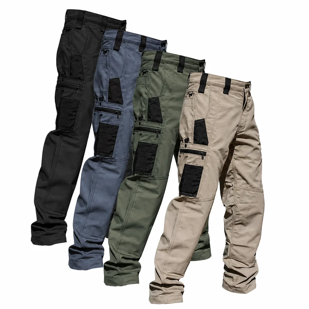 Men's Tactical Cargo Pants | Multi-Pocket Outdoor Work Pants