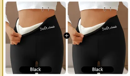 Black Friday 50% OFF - 🎁 Cloudy Fleece Lined Leggings