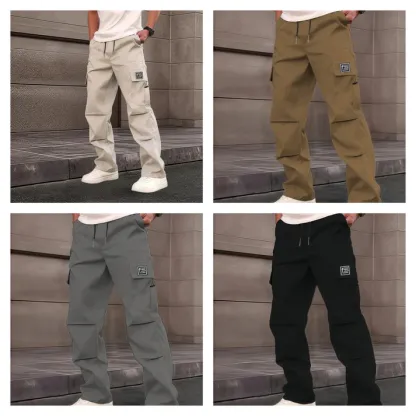 Men’s Cargo Pants For All-Season Daily Wear | Straight-Leg | Slim Fit | Multicolor Pocket