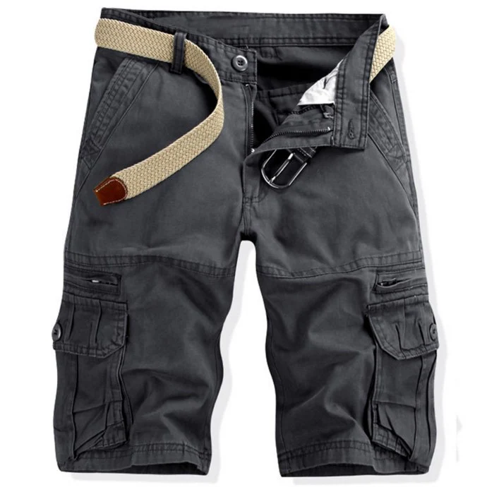 Men's Cargo Multi Pocket Cotton Shorts-Buy 2 Pcs Enjoy Free Shipping