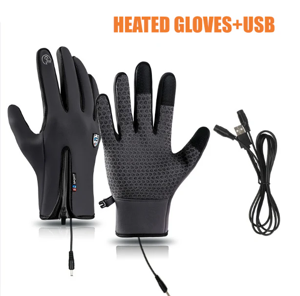 Black Friday 50% OFF - 🎁Sport Rechargeable Heated Electric touchscreen Gloves