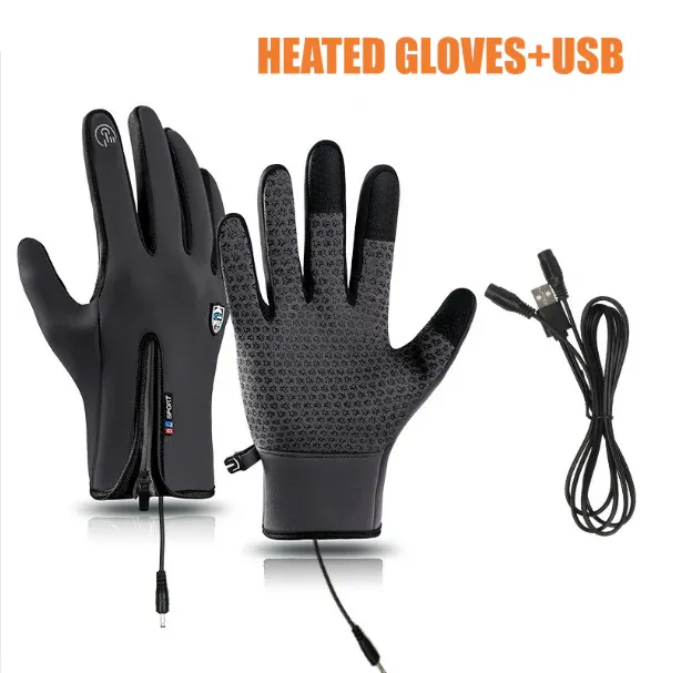 Black Friday 50% OFF - 🎁Sport Rechargeable Heated Electric touchscreen Gloves