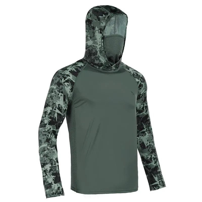 Outdoor activity essential—hooded mask integrated design