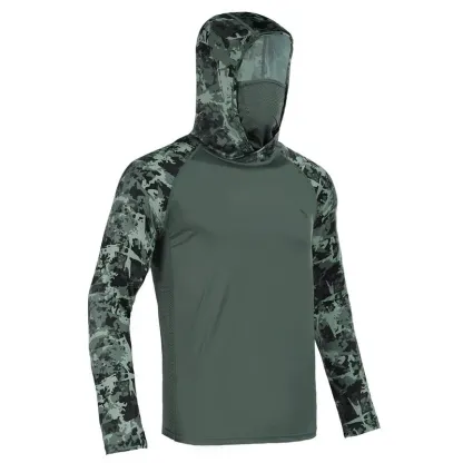 Outdoor activity essential—hooded mask integrated design