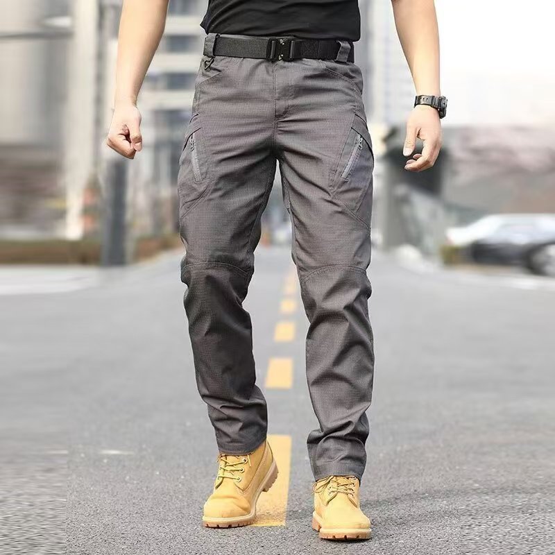 Men's Multi-Pocket Tactical Cargo Work Pants