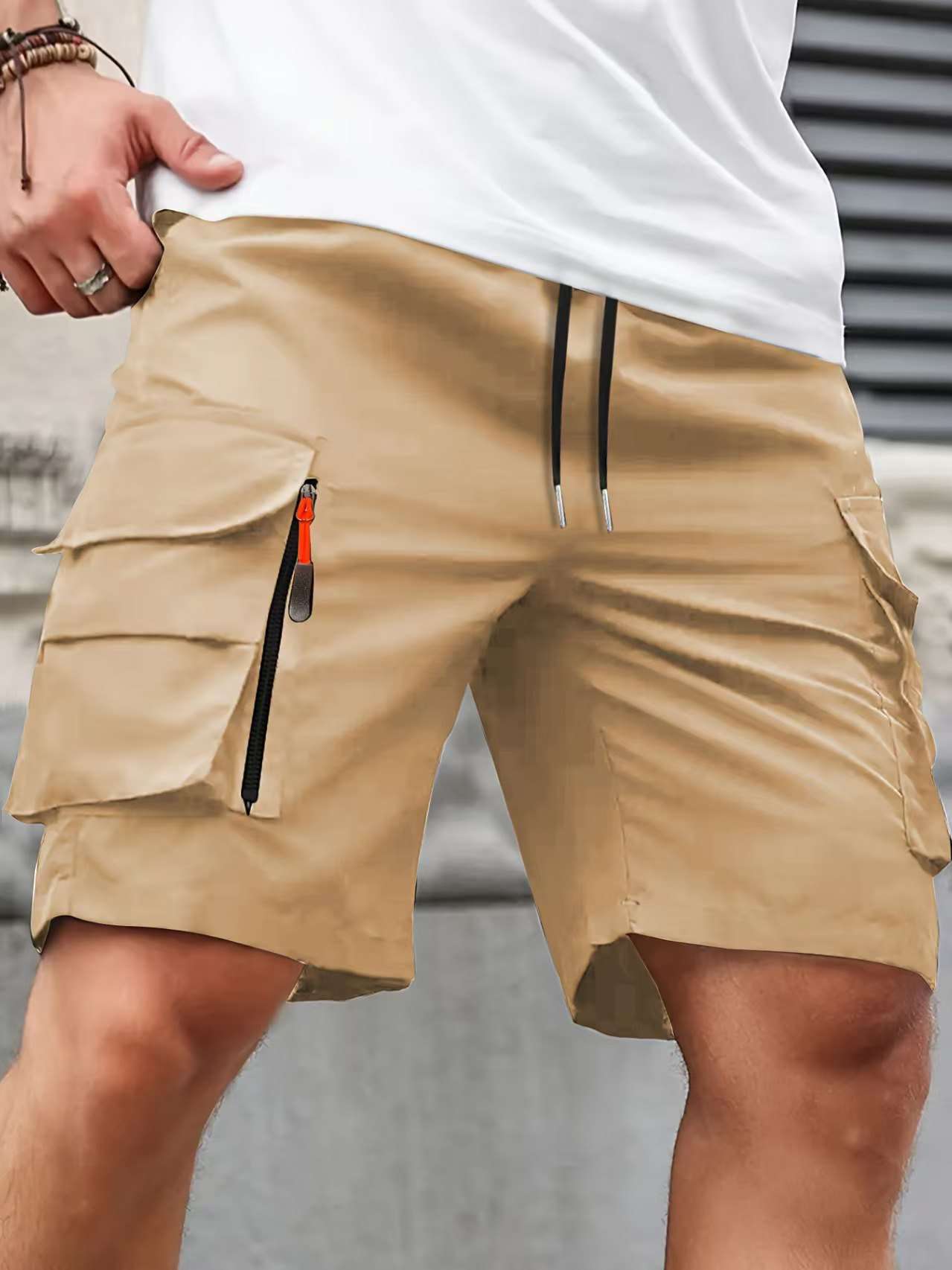 Men's Cargo Shorts – Multi-Pocket, Outdoor & Casual