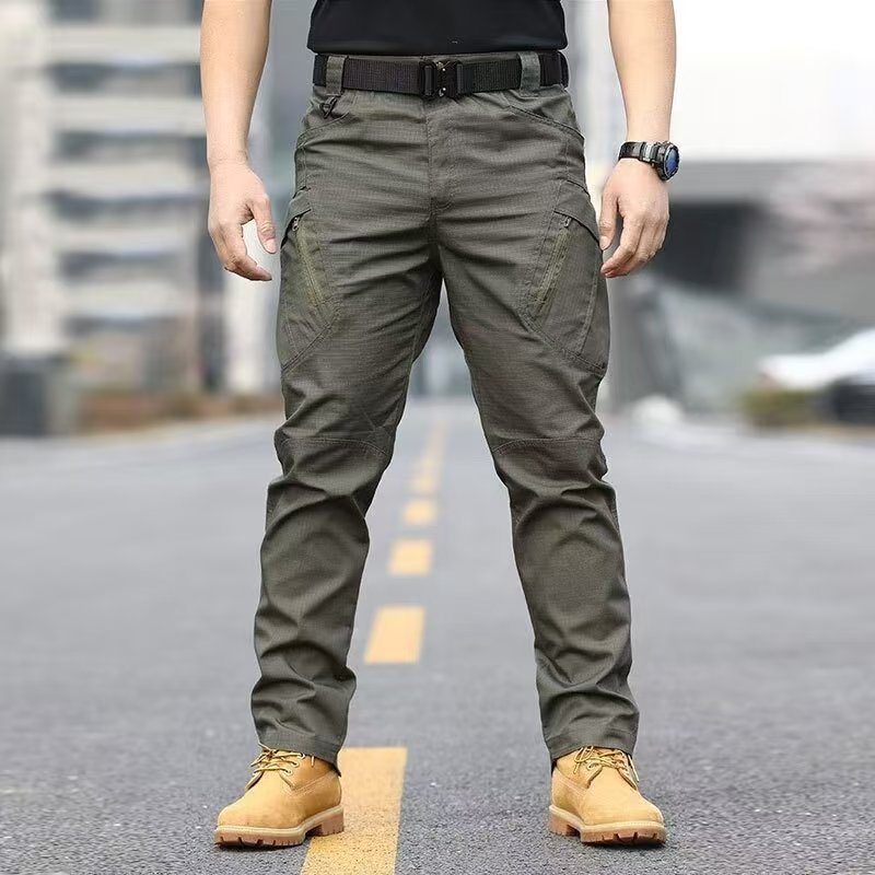 Men's Multi-Pocket Tactical Cargo Work Pants