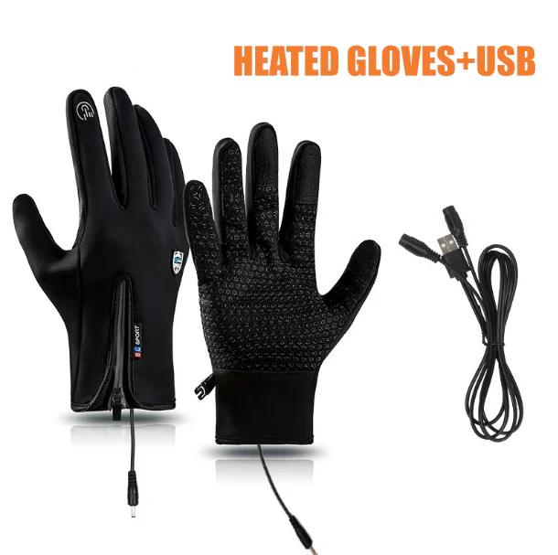 Black Friday 50% OFF - 🎁Sport Rechargeable Heated Electric touchscreen Gloves