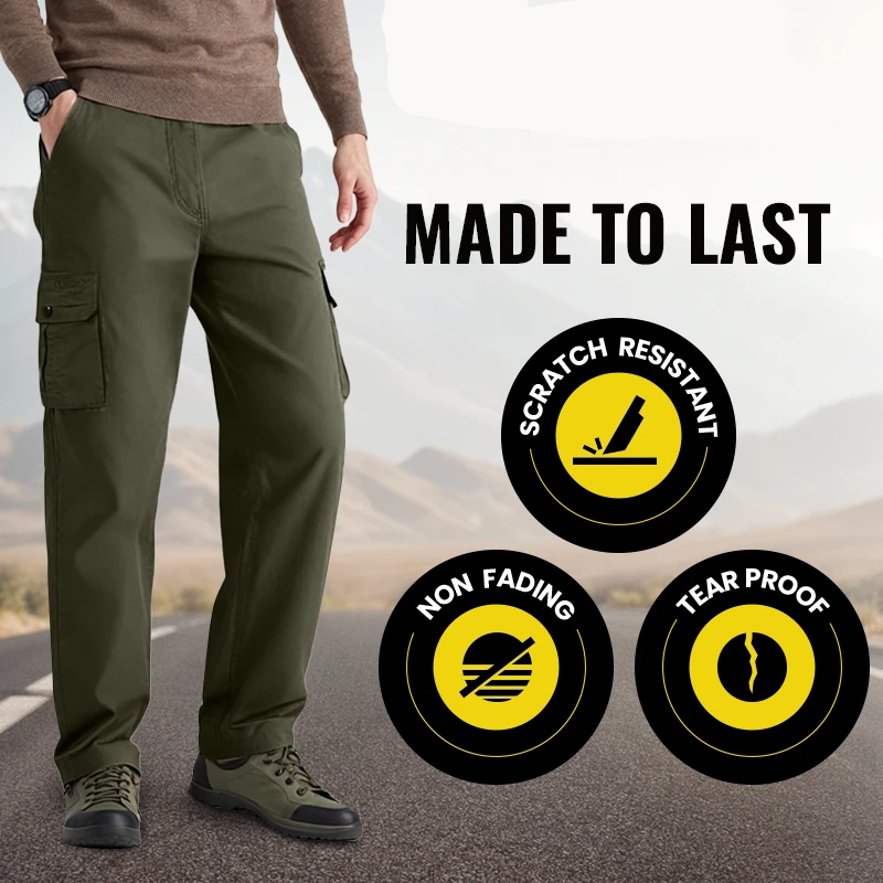 🔥 LAST DAY SALE — 70% OFF! Ultra Comfort Flex Fit Cargo Pants
