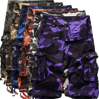 HomyJoy Outdoor Camo Cargo Shorts