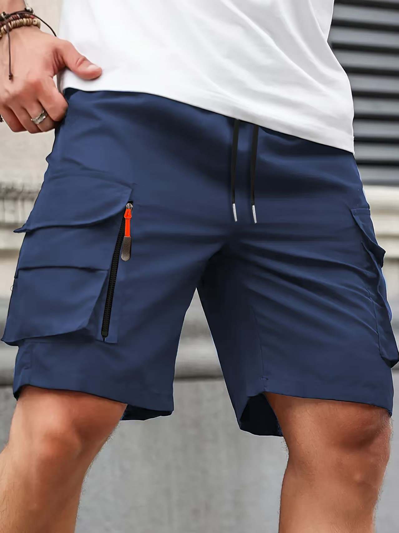 Men's Cargo Shorts – Multi-Pocket, Outdoor & Casual