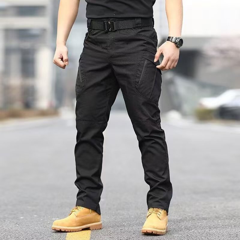 Men's Multi-Pocket Tactical Cargo Work Pants